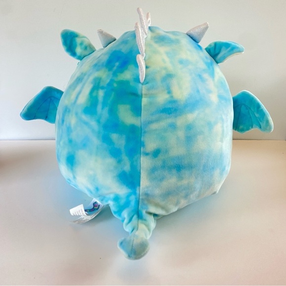 Squishmallows 12” Keith the Blue Tie Dyed Dragon 2021 - Picture 3 of 13